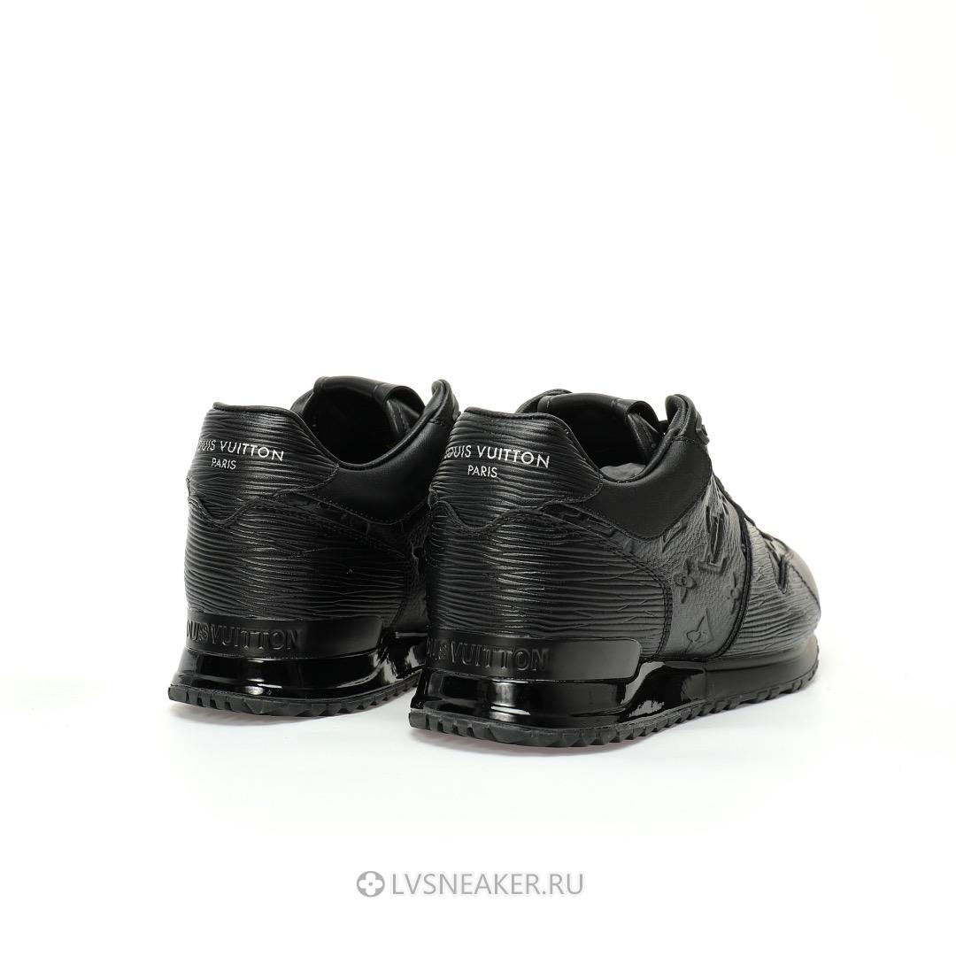 Louis Vuitton LV Run Away "Monogram Embossed Black" 1A9ZKQ Sneakers