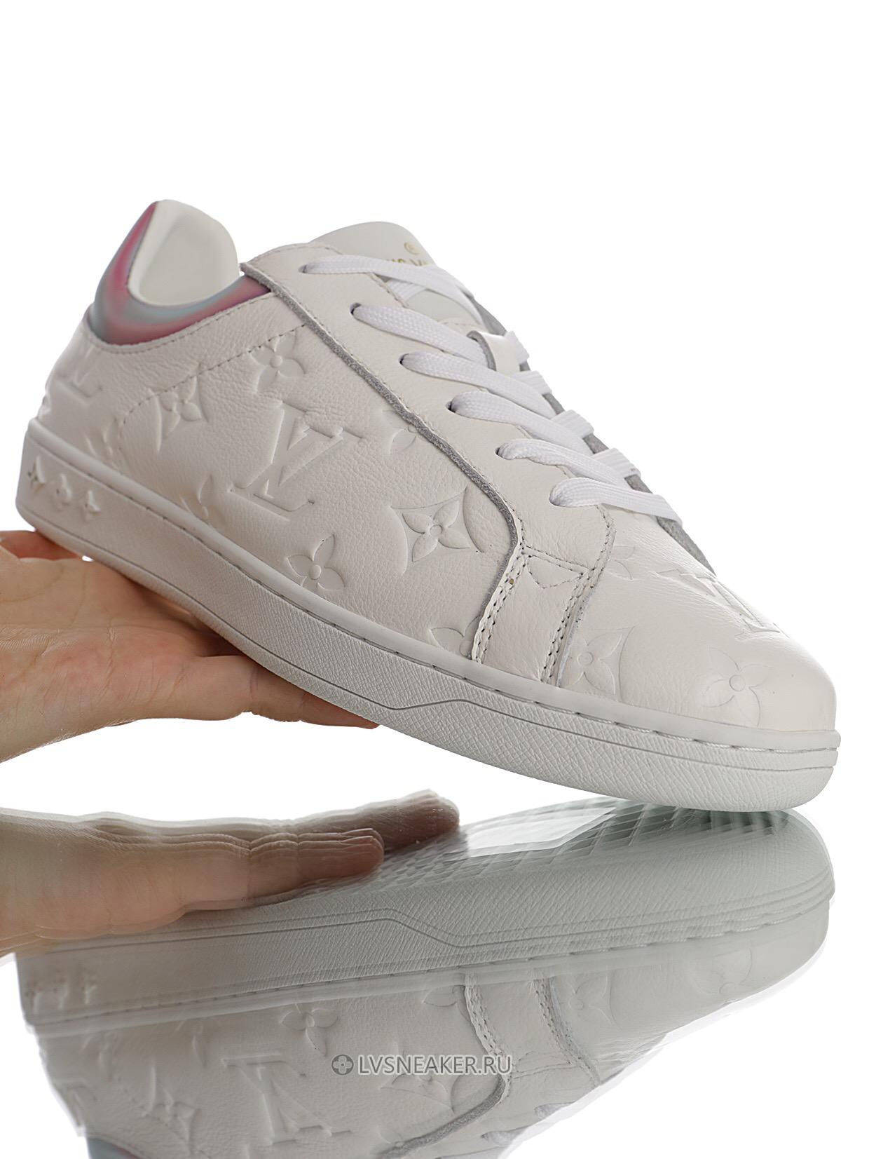 Louis Vuitton LV Luxembourg "Monogram White Iridescent" 1A7S7Q Sneakers
