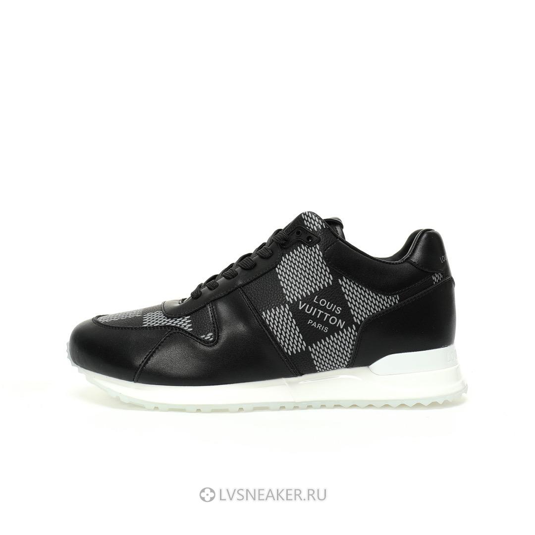 Louis Vuitton LV Run Away "Black White" 1ACW1L-2 Sneakers