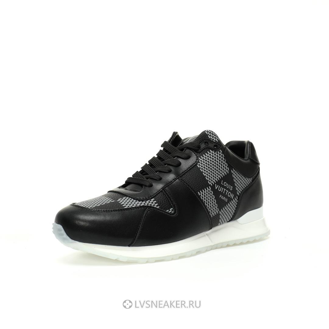 Louis Vuitton LV Run Away "Black White" 1ACW1L-2 Sneakers