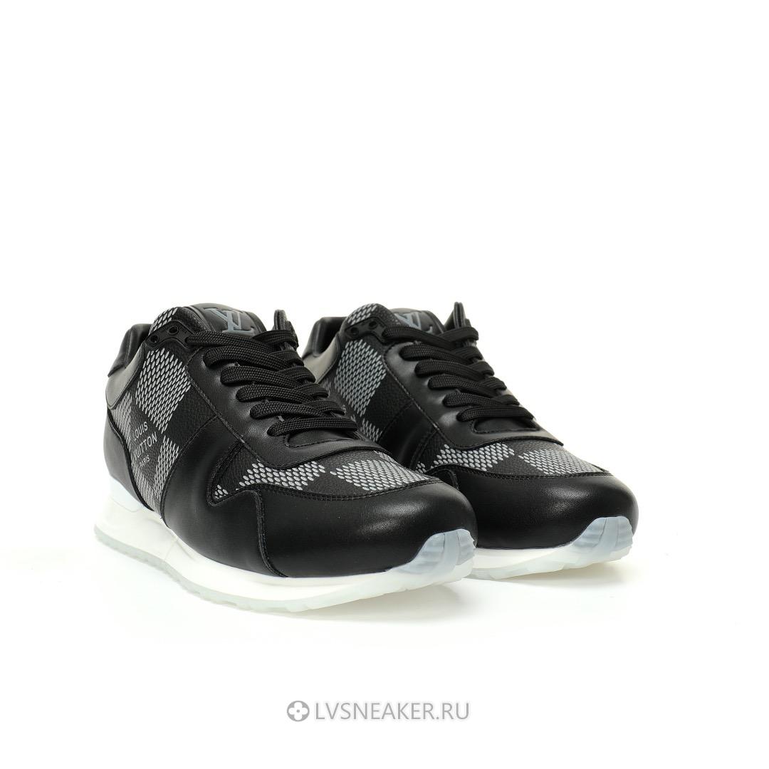 Louis Vuitton LV Run Away "Black White" 1ACW1L-2 Sneakers