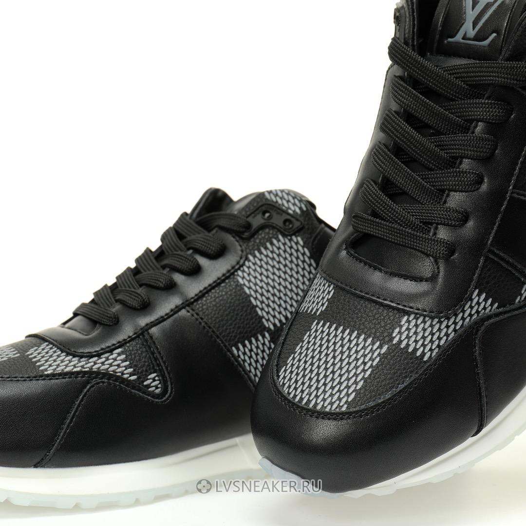 Louis Vuitton LV Run Away "Black White" 1ACW1L-2 Sneakers