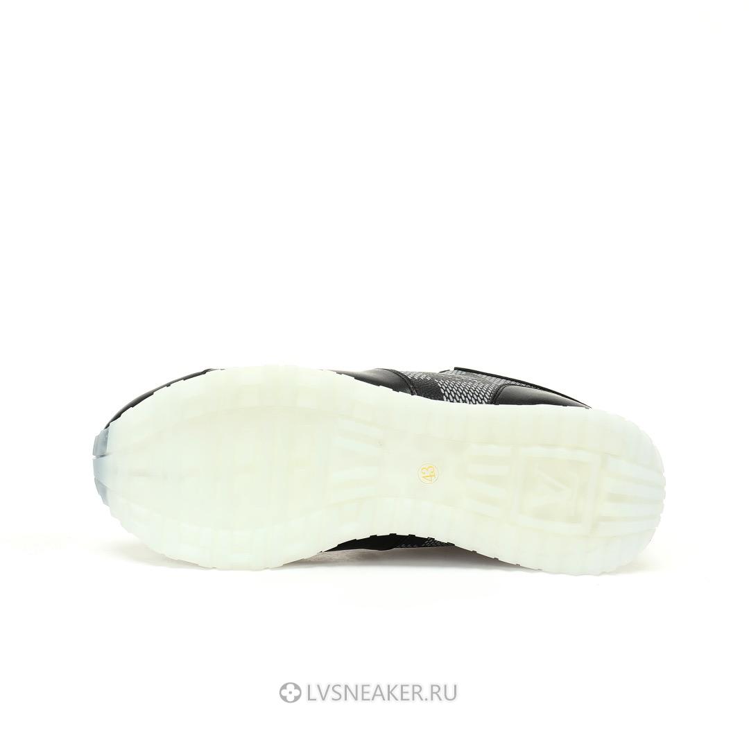 Louis Vuitton LV Run Away "Black White" 1ACW1L-2 Sneakers