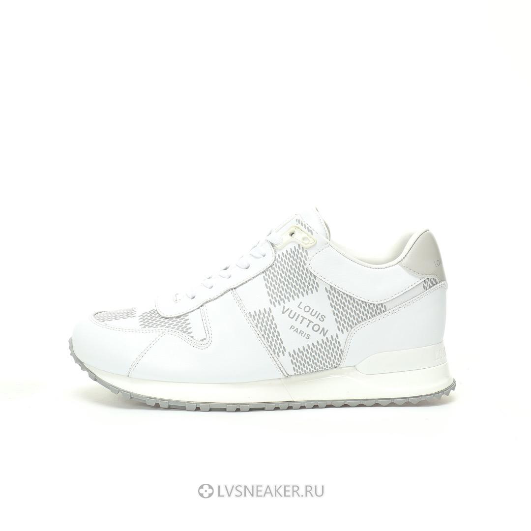 Louis Vuitton LV Run Away "White Grey" 1ACW23 Sneakers
