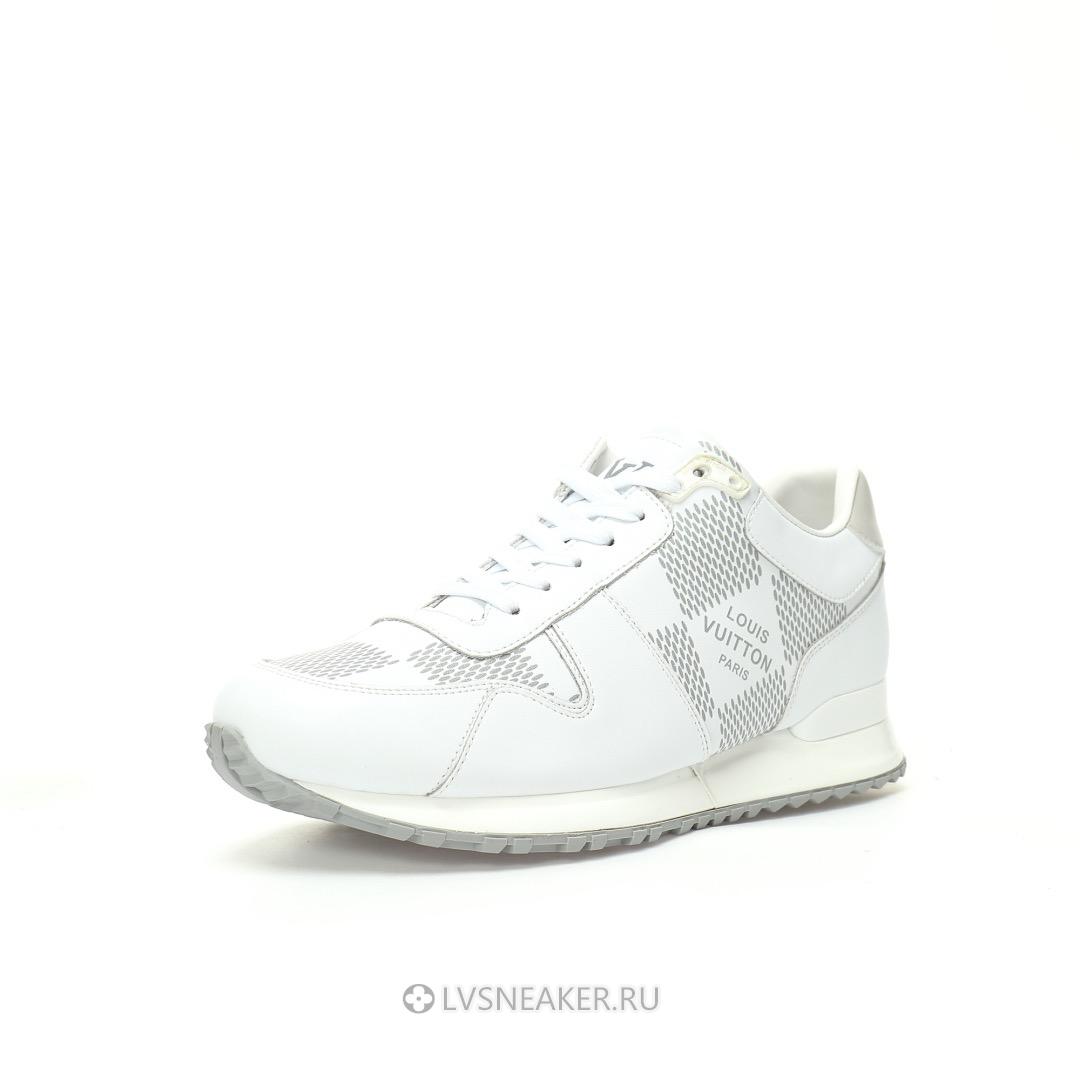 Louis Vuitton LV Run Away "White Grey" 1ACW23 Sneakers