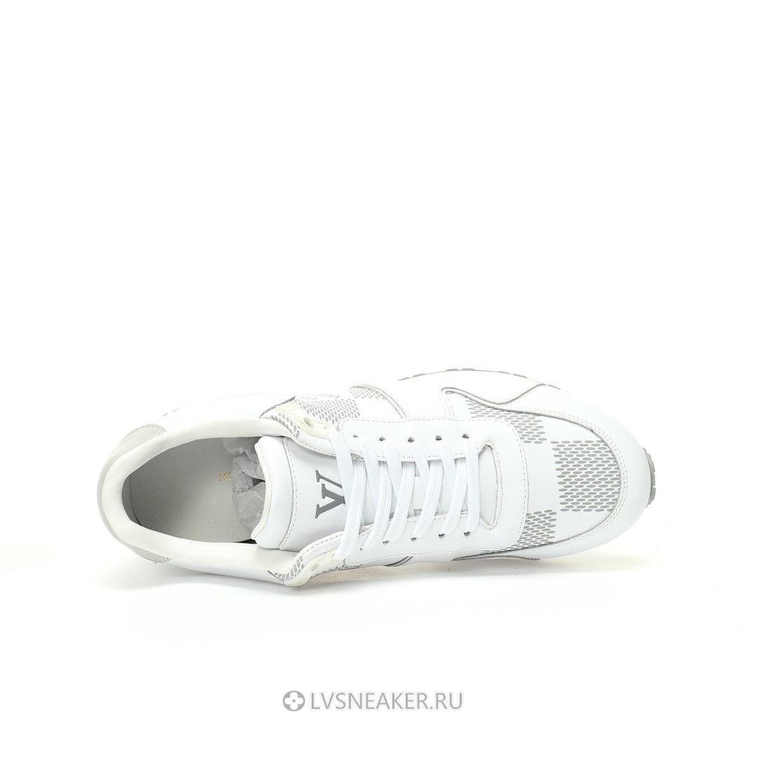 Louis Vuitton LV Run Away "White Grey" 1ACW23 Sneakers