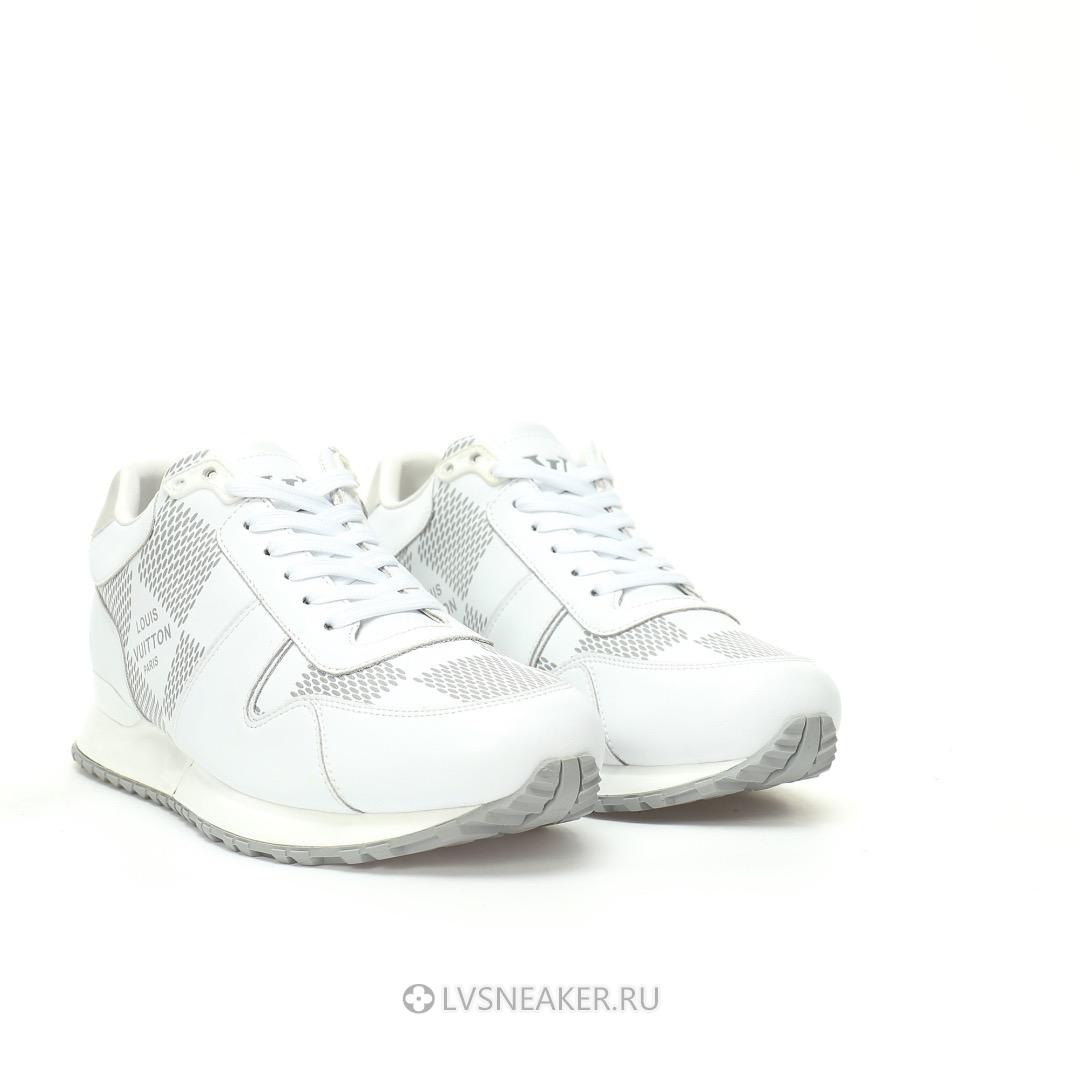 Louis Vuitton LV Run Away "White Grey" 1ACW23 Sneakers