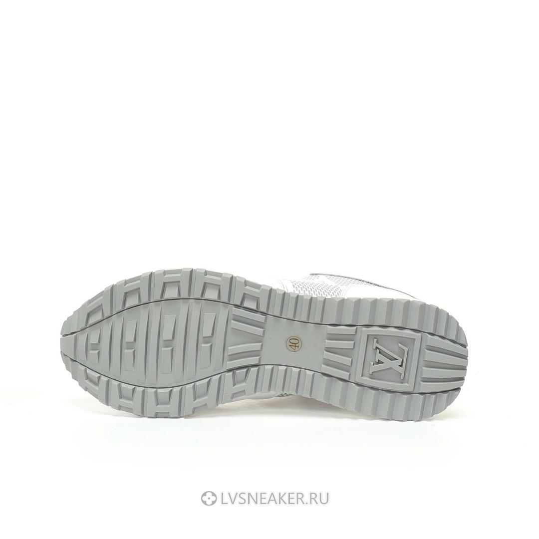 Louis Vuitton LV Run Away "White Grey" 1ACW23 Sneakers