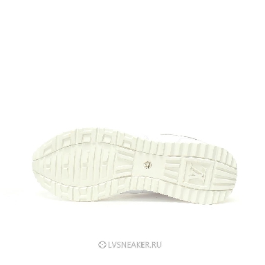 Louis Vuitton LV Run Away "Monogram Embossed Leather White" 1A9ZK8 Sneakers