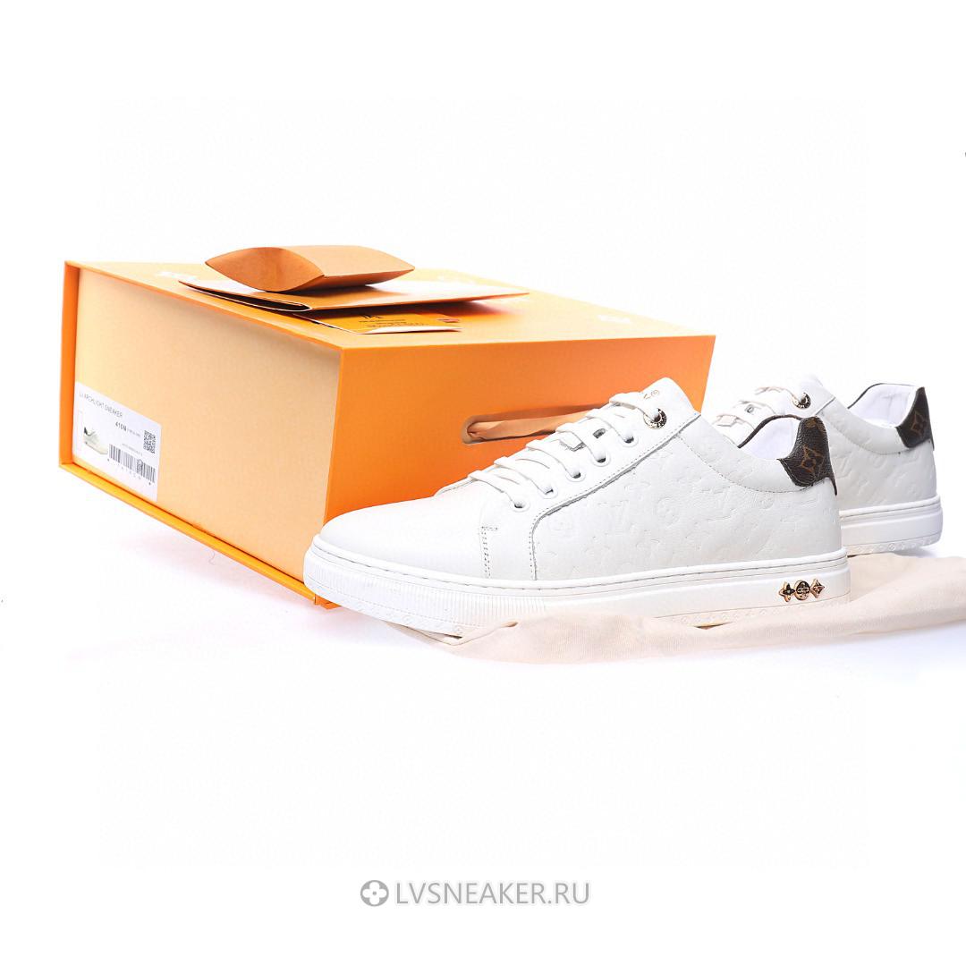 Louis Vuitton LV Luxembourg "Monogram White Brown" 1A3MVX-3 Sneakers