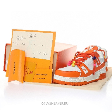 Louis Vuitton LV Trainer Maxi "Orange" 1AB8SZ Sneakers