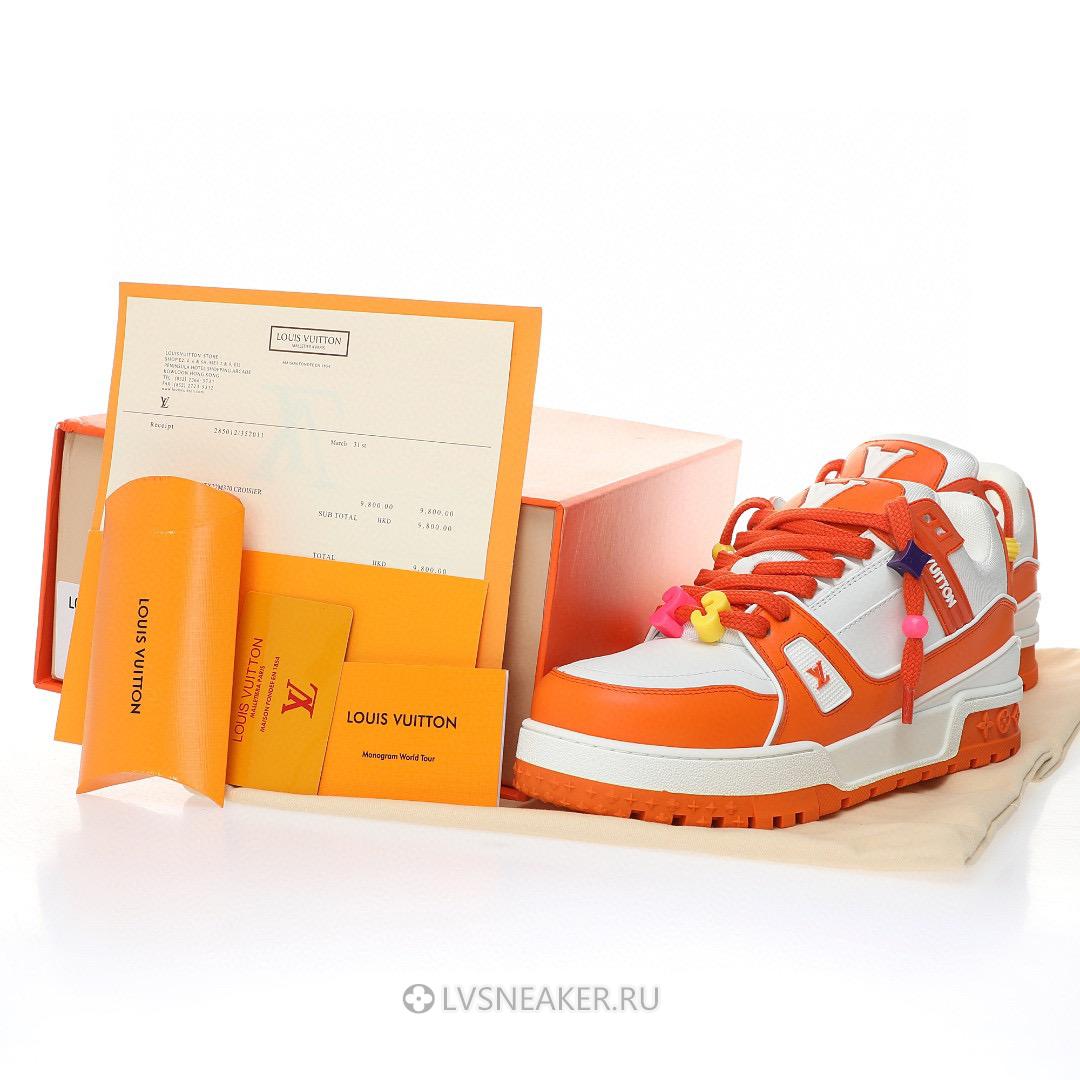 Louis Vuitton LV Trainer Maxi "Orange" 1AB8SZ Sneakers