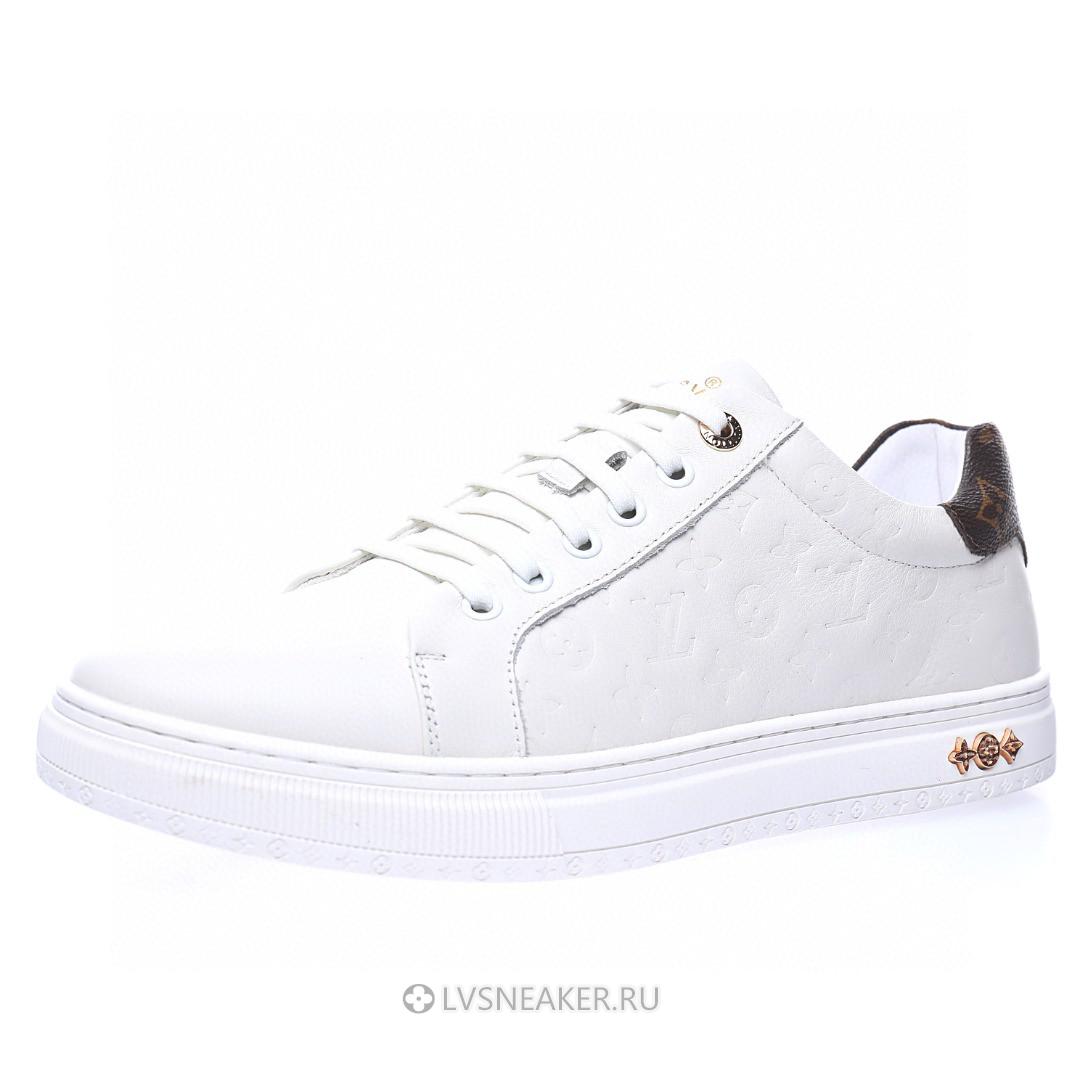Louis Vuitton LV Luxembourg "Monogram White Brown" 1A3MVX-3 Sneakers