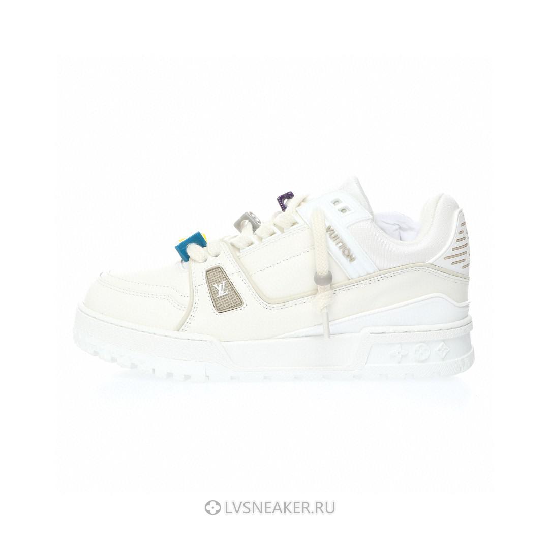 Louis Vuitton LV Trainer Maxi "Cream White" 1ACNYF-2 Sneakers