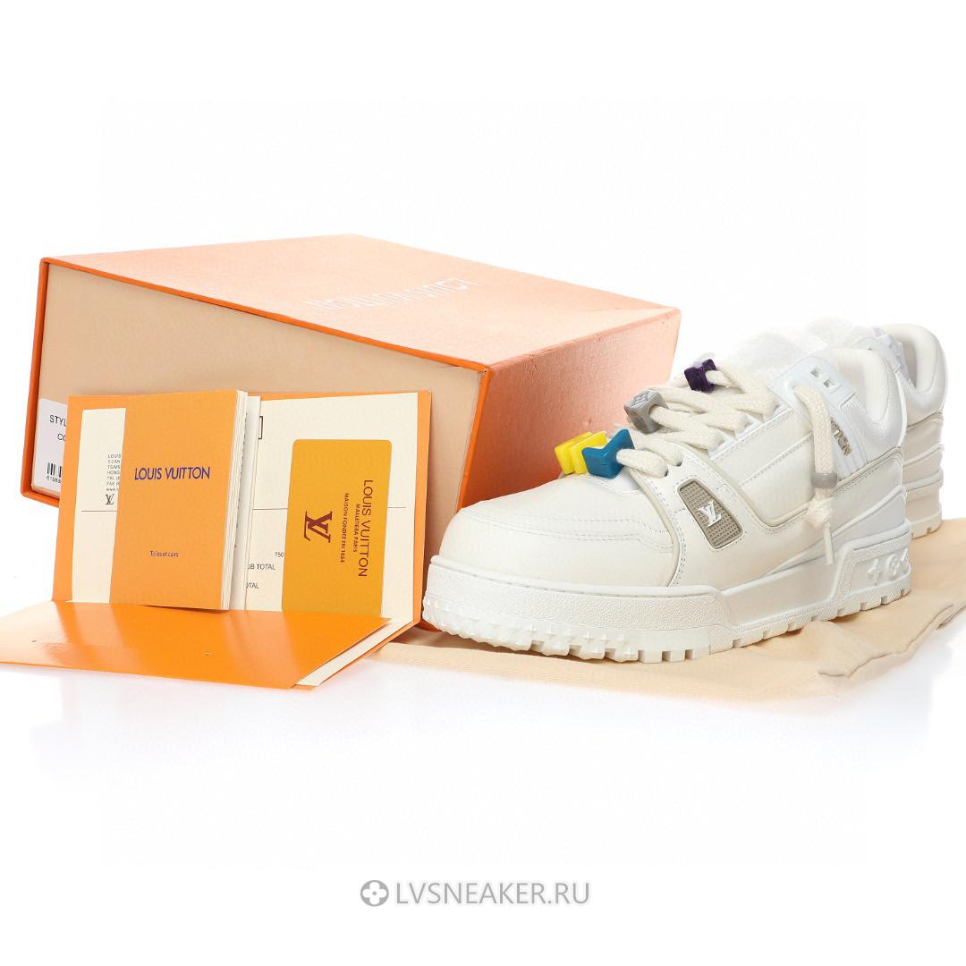 Louis Vuitton LV Trainer Maxi "Cream White" 1ACNYF-2 Sneakers