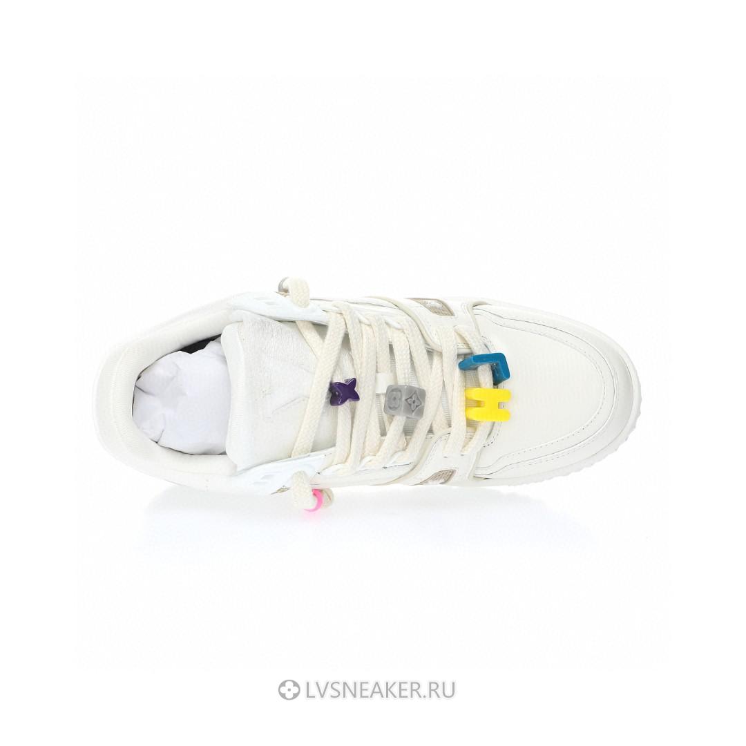 Louis Vuitton LV Trainer Maxi "Cream White" 1ACNYF-2 Sneakers