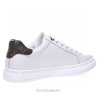 Louis Vuitton LV Luxembourg "Monogram White Brown" 1A3MVX-3 Sneakers