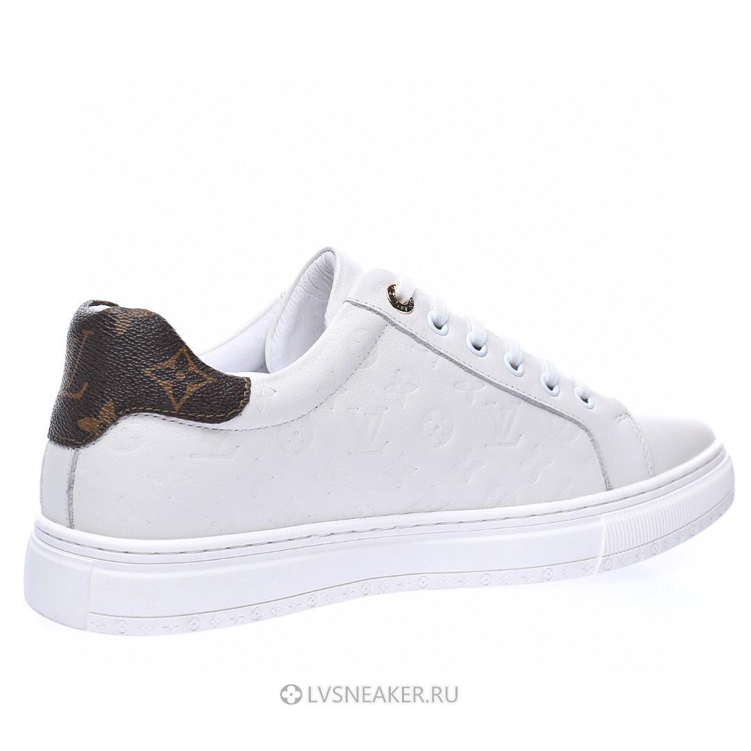 Louis Vuitton LV Luxembourg "Monogram White Brown" 1A3MVX-3 Sneakers