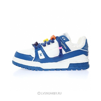 Louis Vuitton LV Trainer Maxi "Blue White" 1ABZPT Sneakers