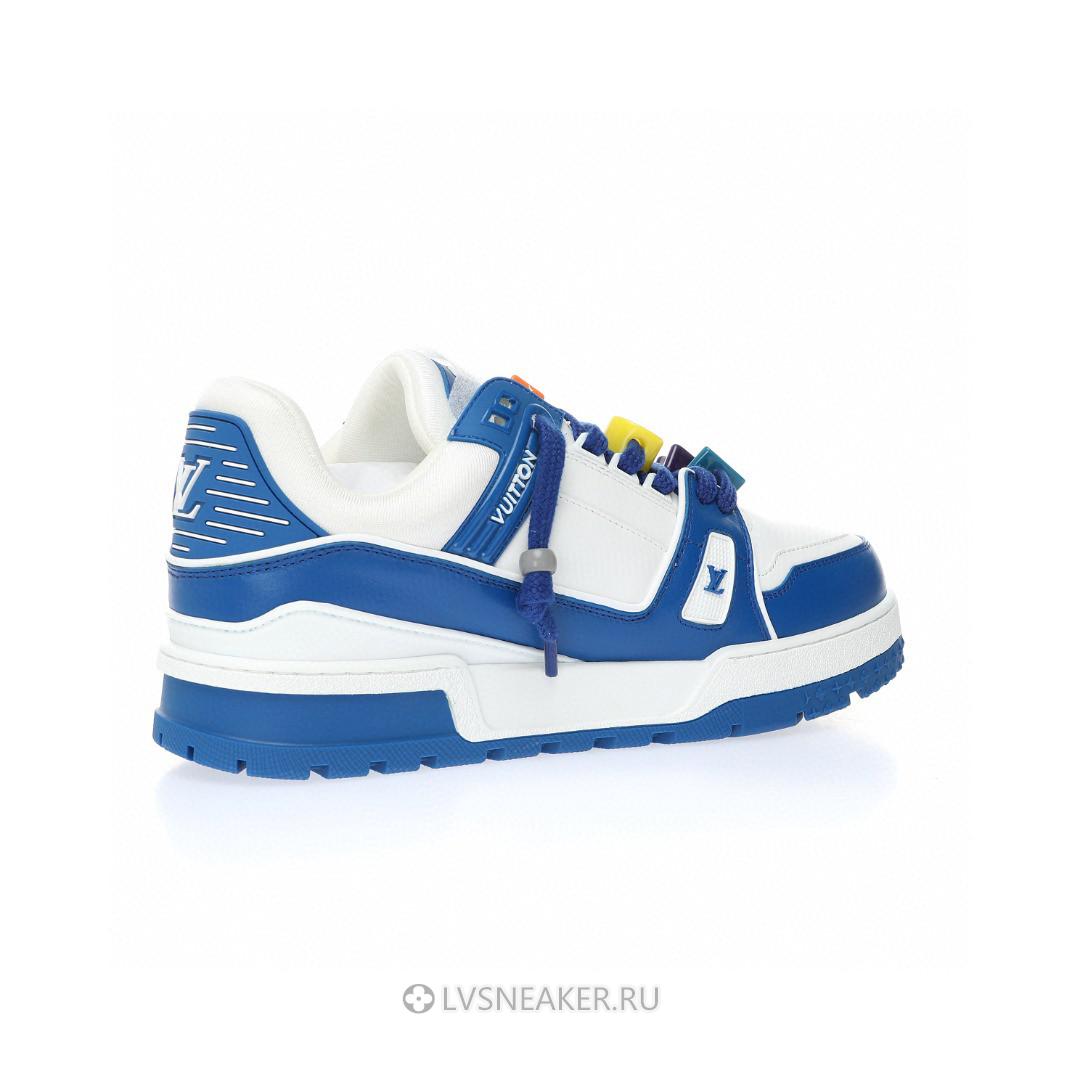 Louis Vuitton LV Trainer Maxi "Blue White" 1ABZPT Sneakers