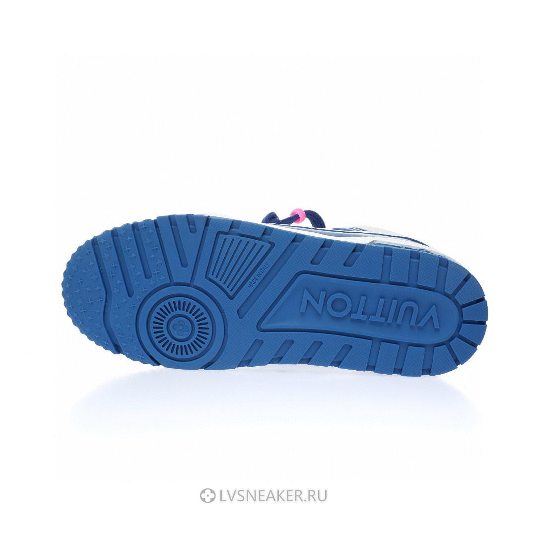 Louis Vuitton LV Trainer Maxi "Blue White" 1ABZPT Sneakers