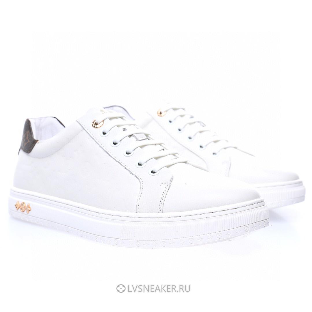 Louis Vuitton LV Luxembourg "Monogram White Brown" 1A3MVX-3 Sneakers