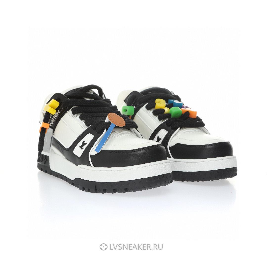 Louis Vuitton LV Trainer Maxi "Black White" 1ABZQ9 Sneakers
