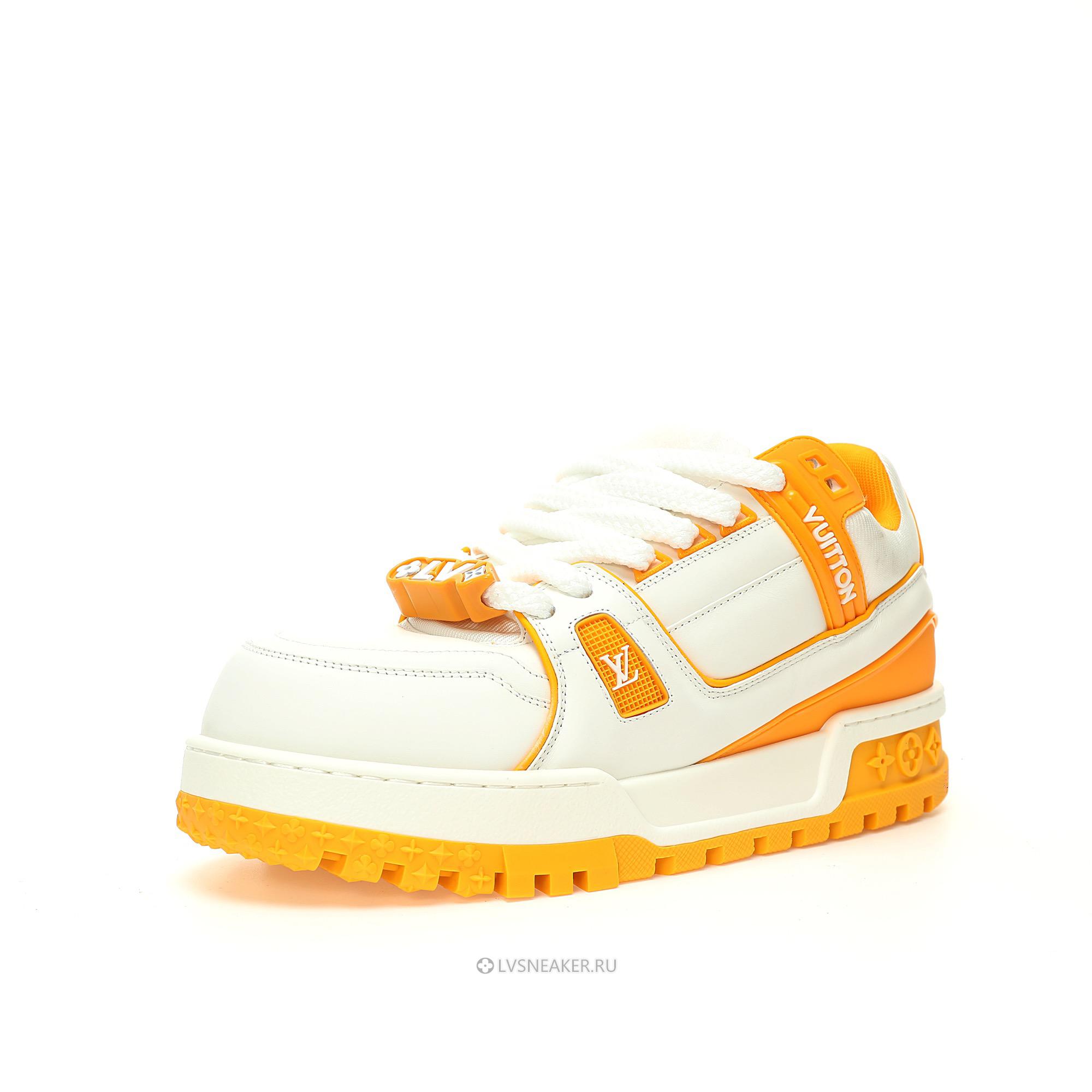Louis Vuitton LV Trainer Maxi "Yellow White" 1ACPQJ Sneakers