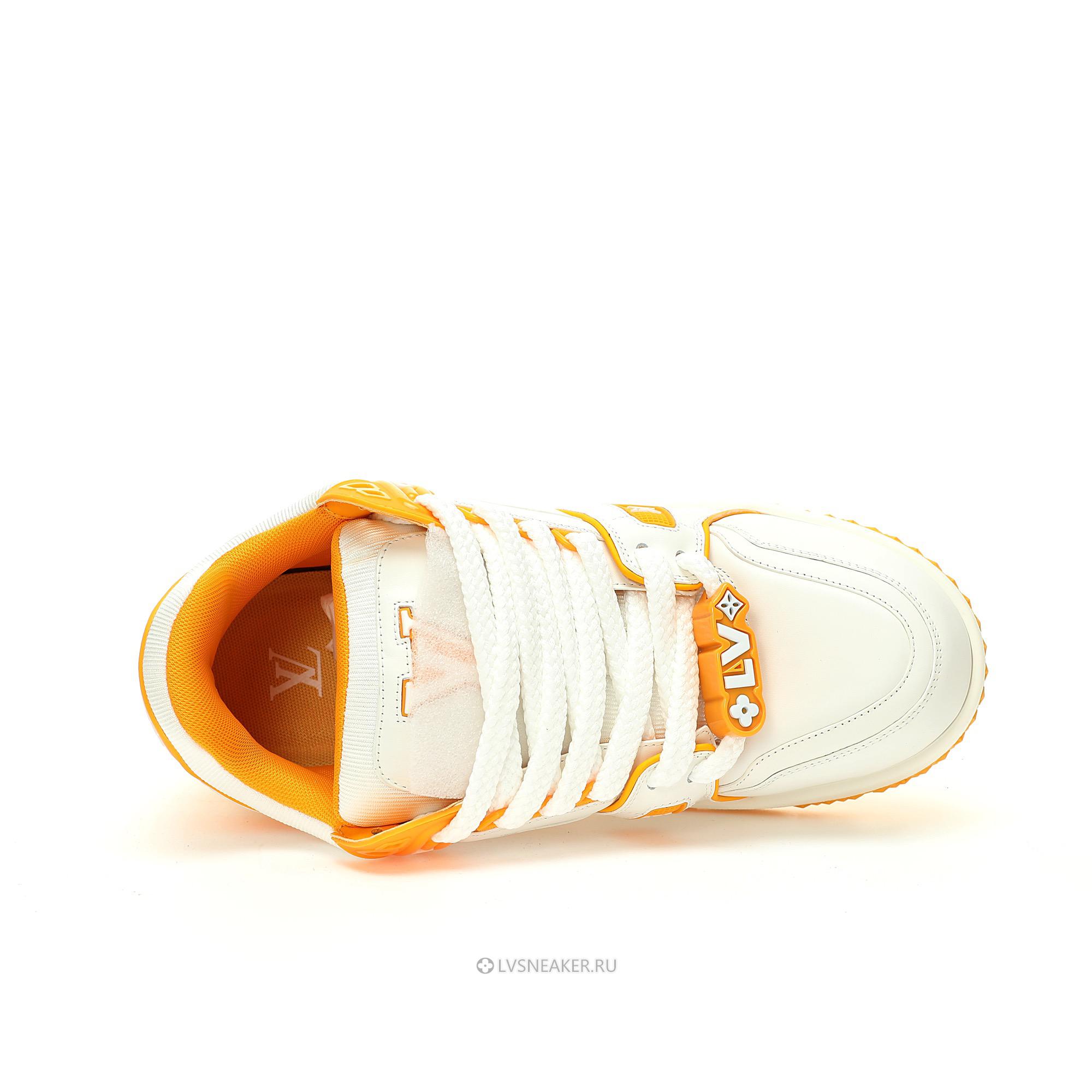 Louis Vuitton LV Trainer Maxi "Yellow White" 1ACPQJ Sneakers