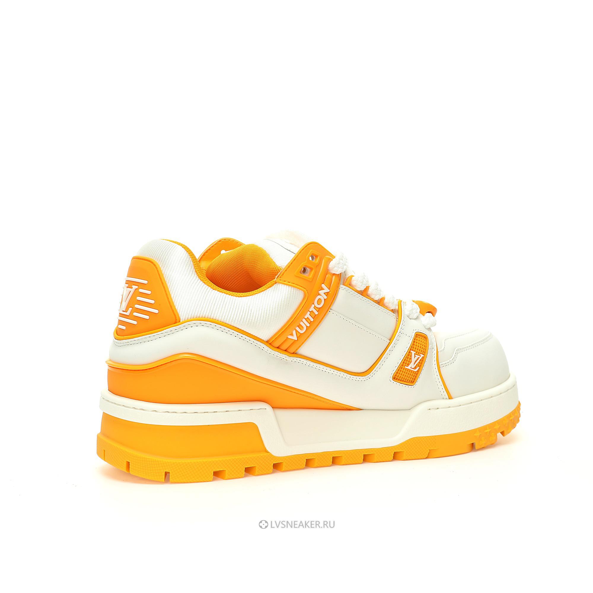 Louis Vuitton LV Trainer Maxi "Yellow White" 1ACPQJ Sneakers
