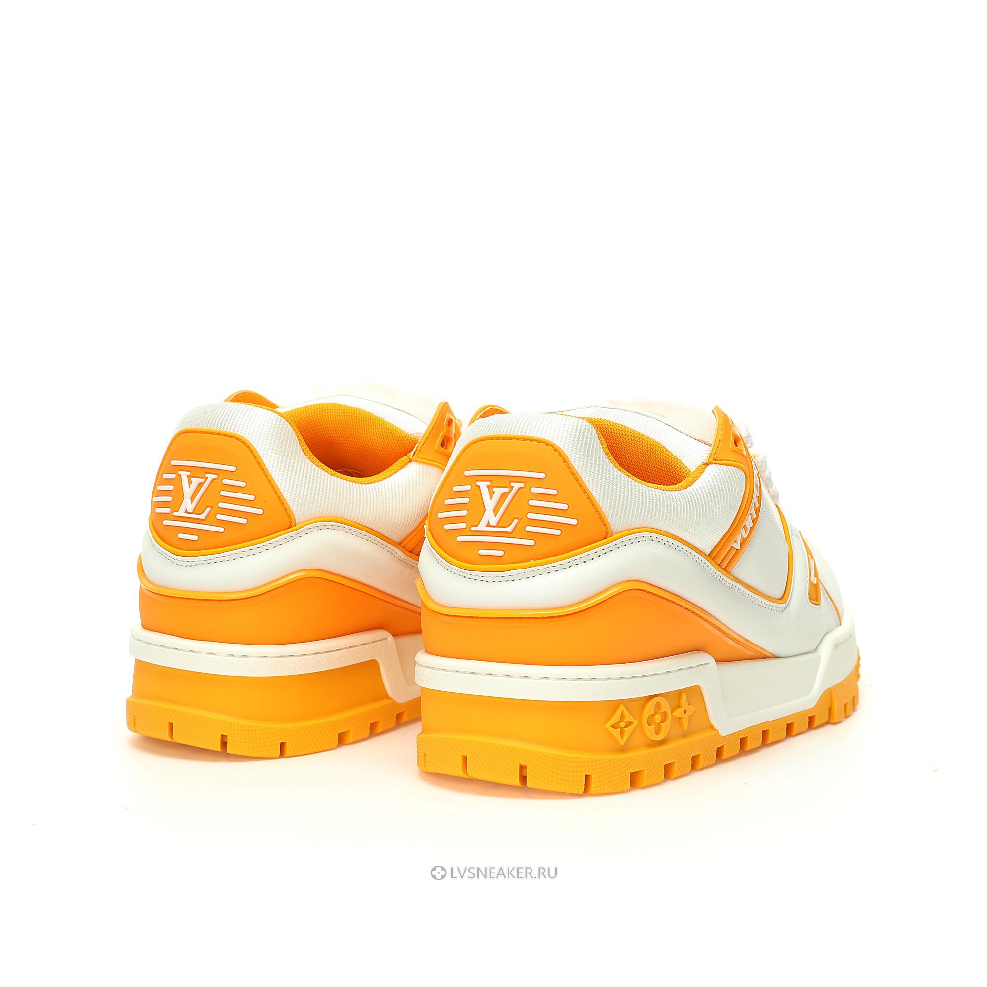 Louis Vuitton LV Trainer Maxi "Yellow White" 1ACPQJ Sneakers