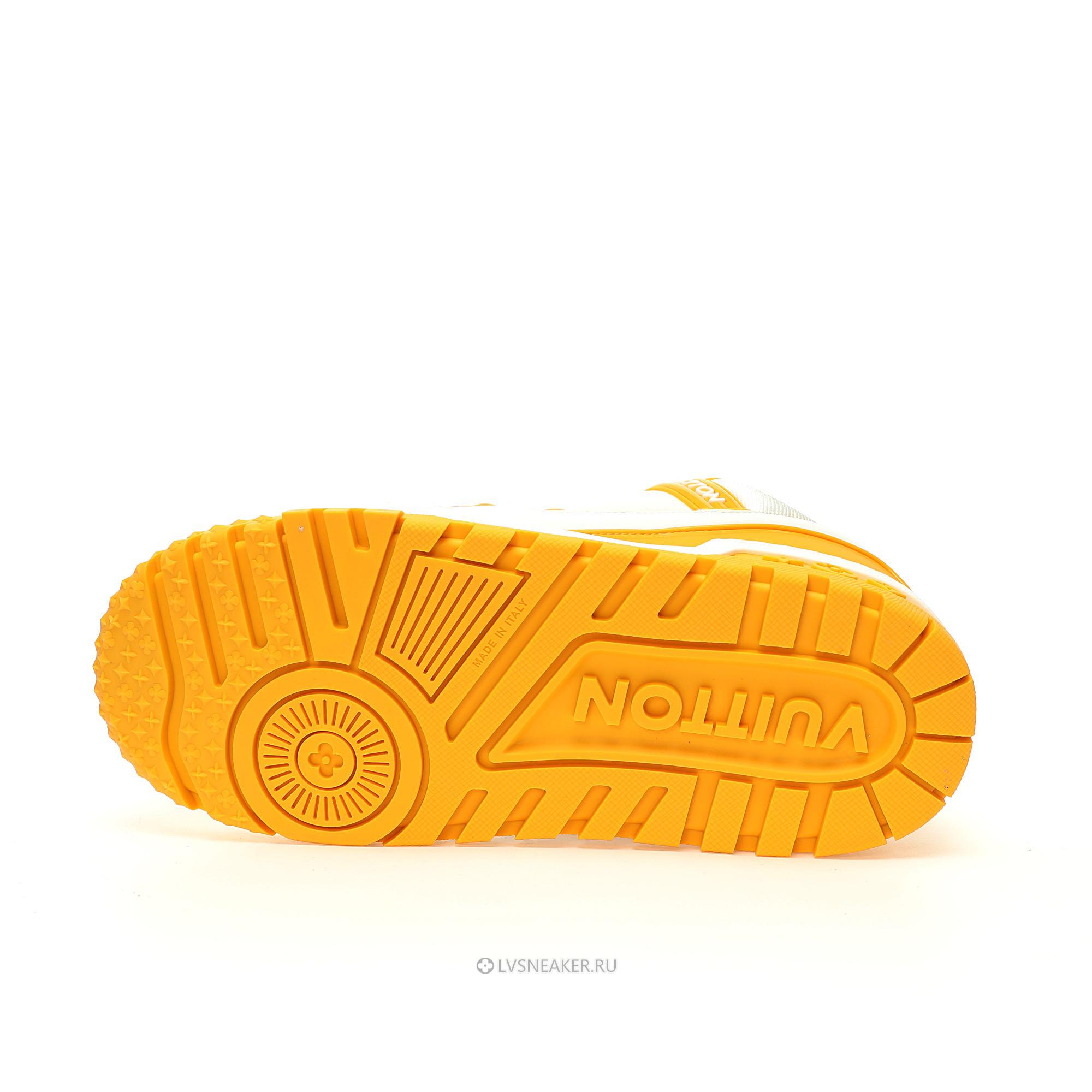 Louis Vuitton LV Trainer Maxi "Yellow White" 1ACPQJ Sneakers