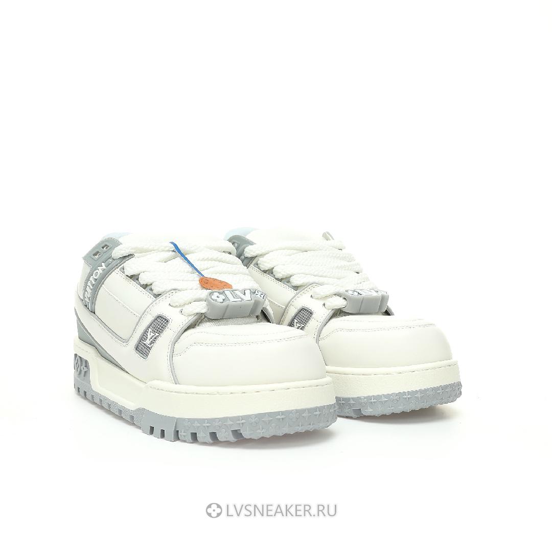 Louis Vuitton LV Trainer Maxi "Grey White" 1ACRJV Sneakers