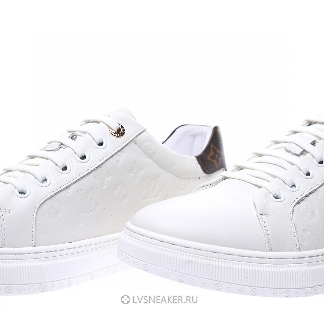 Louis Vuitton LV Luxembourg "Monogram White Brown" 1A3MVX-3 Sneakers