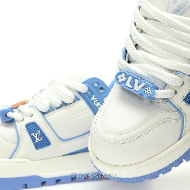 Louis Vuitton LV Trainer Maxi "White Blue" 1ACPQY Sneakers