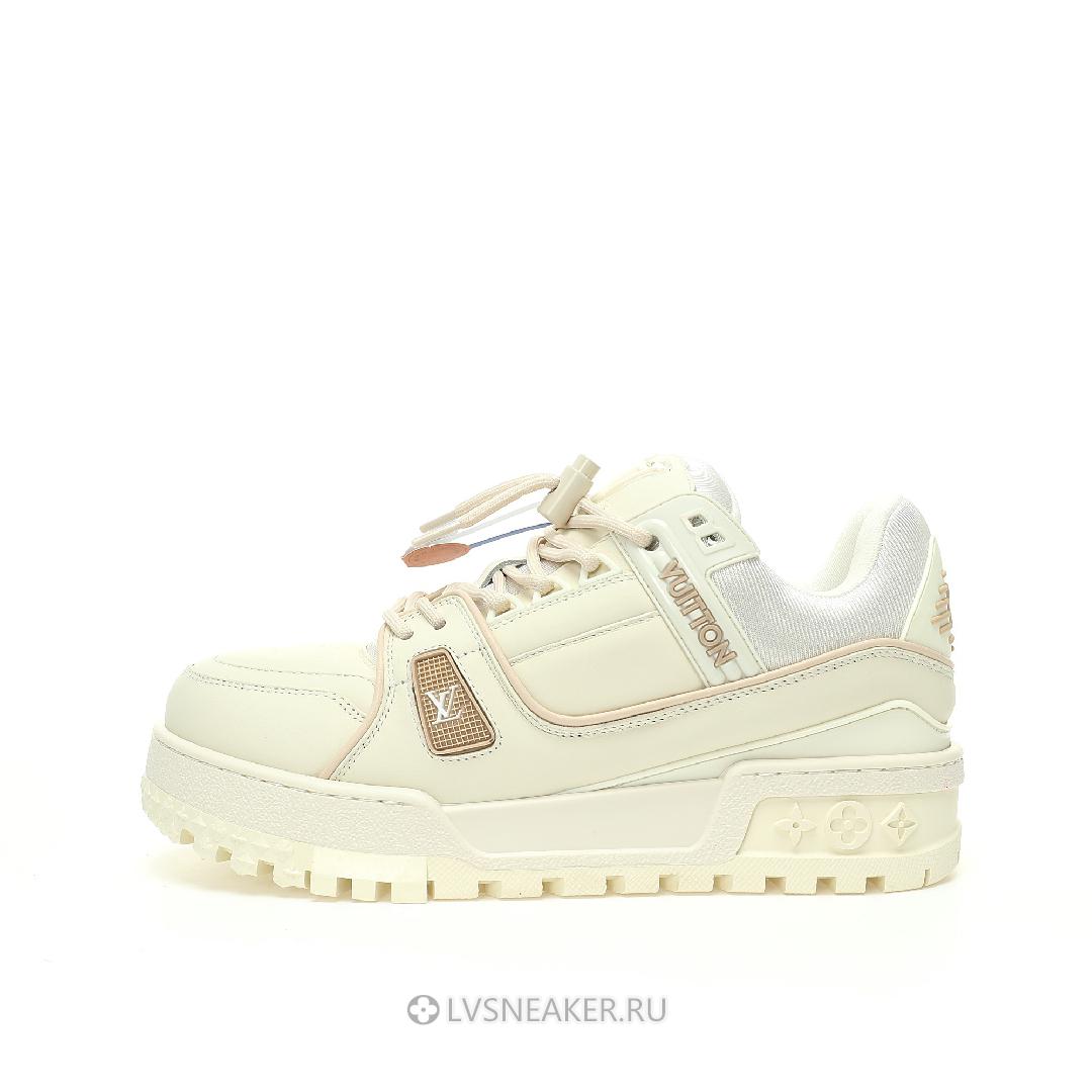 Louis Vuitton LV Trainer Maxi "Beige White" 1ACNYF-3 Sneakers