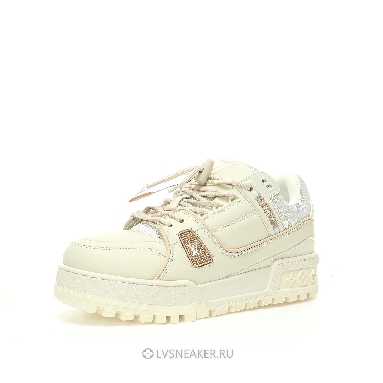 Louis Vuitton LV Trainer Maxi "Beige White" 1ACNYF-3 Sneakers