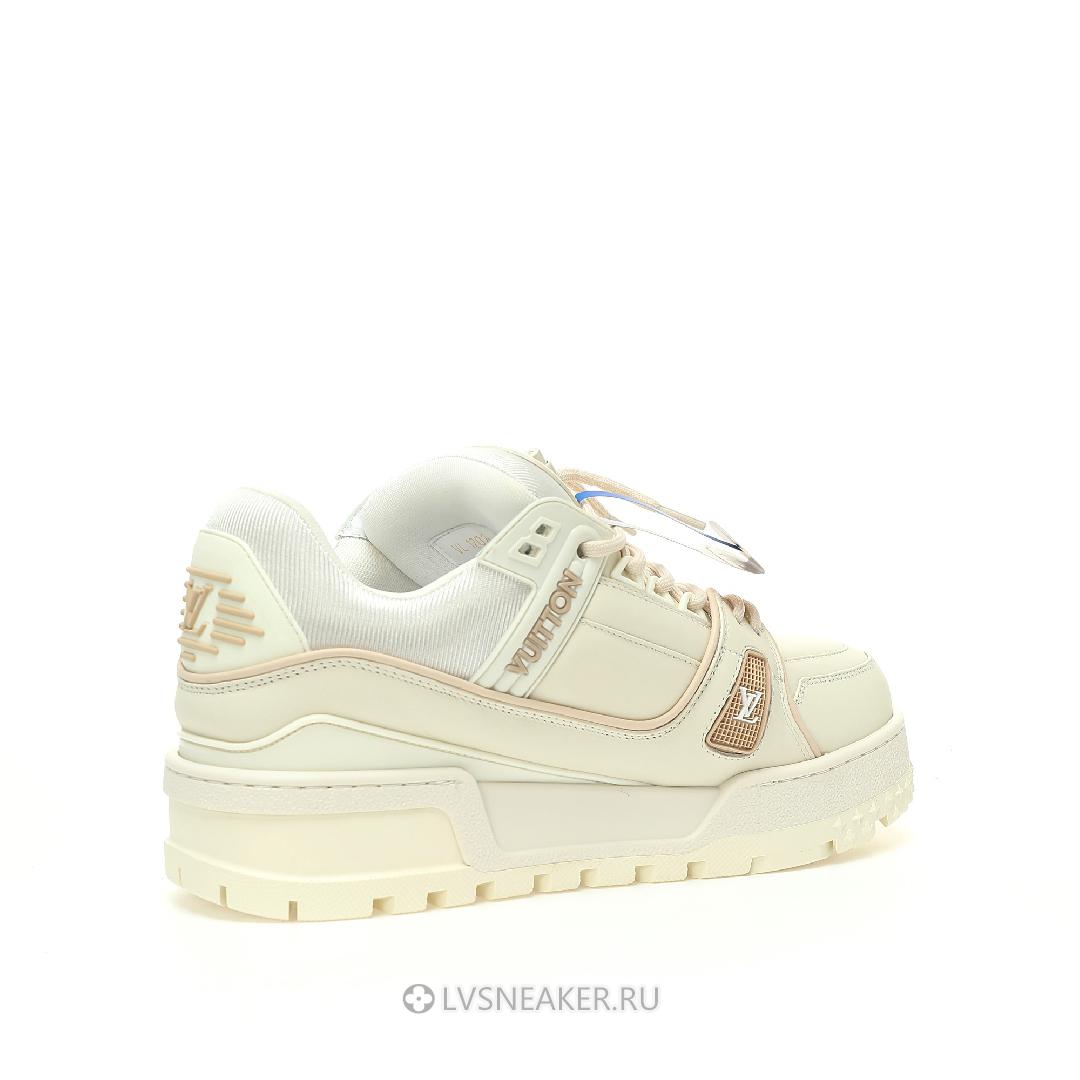 Louis Vuitton LV Trainer Maxi "Beige White" 1ACNYF-3 Sneakers