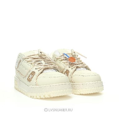 Louis Vuitton LV Trainer Maxi "Beige White" 1ACNYF-3 Sneakers