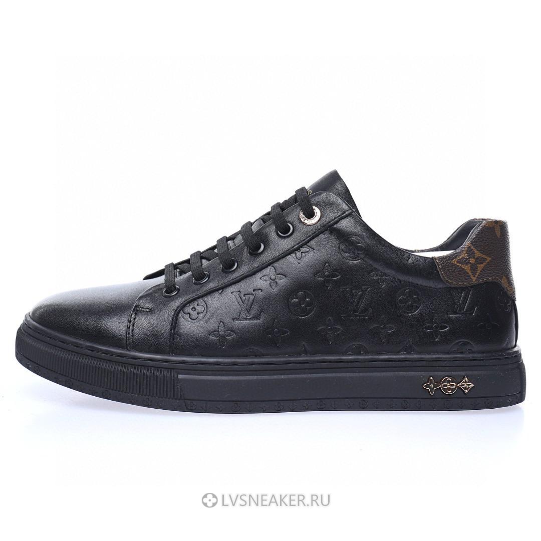 Louis Vuitton LV Luxembourg "Monogram Black Brown" 1A4PAX-2 Sneakers
