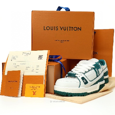 Louis Vuitton LV Trainer Maxi "Dark Green White" 1ACI0K Sneakers