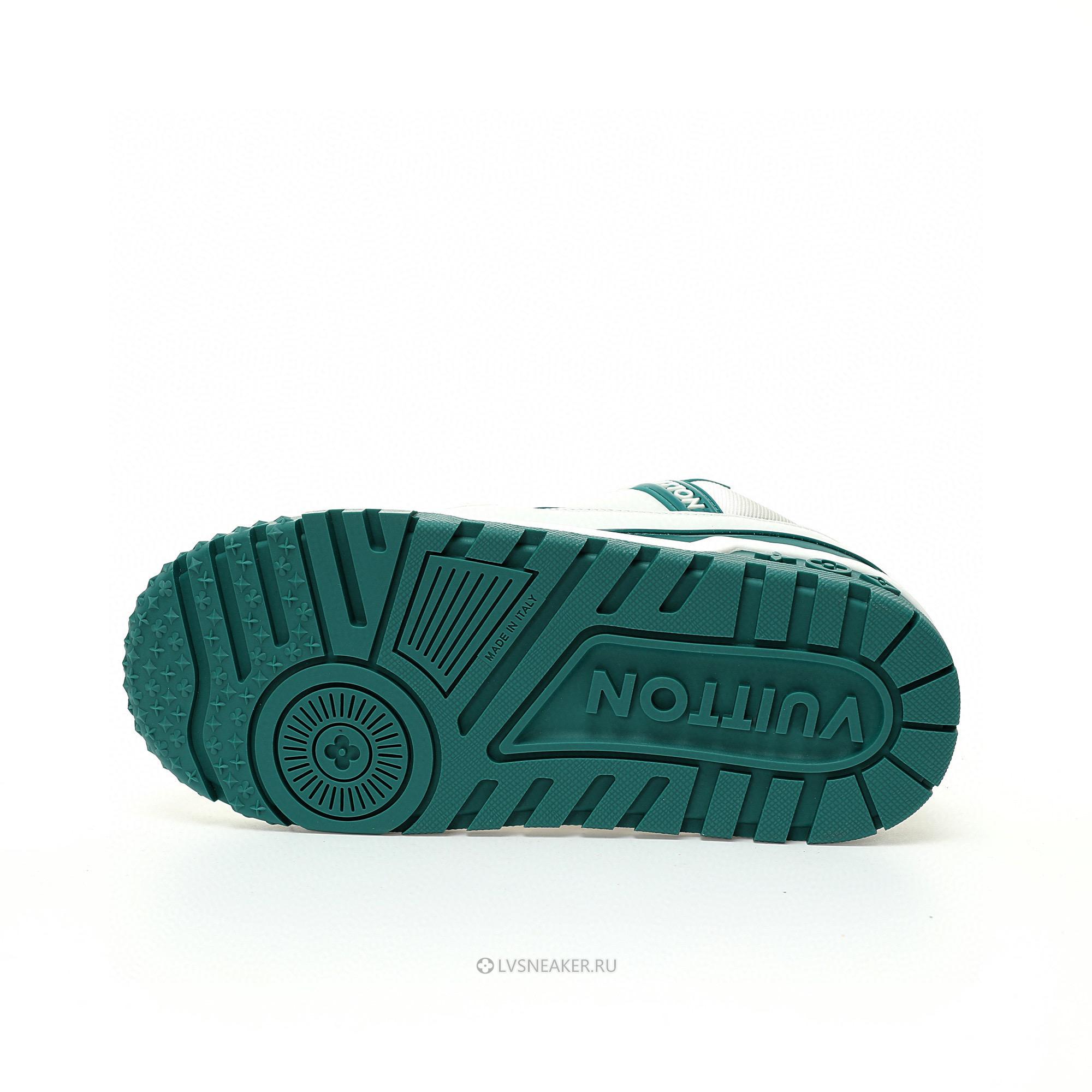 Louis Vuitton LV Trainer Maxi "Dark Green White" 1ACI0K Sneakers