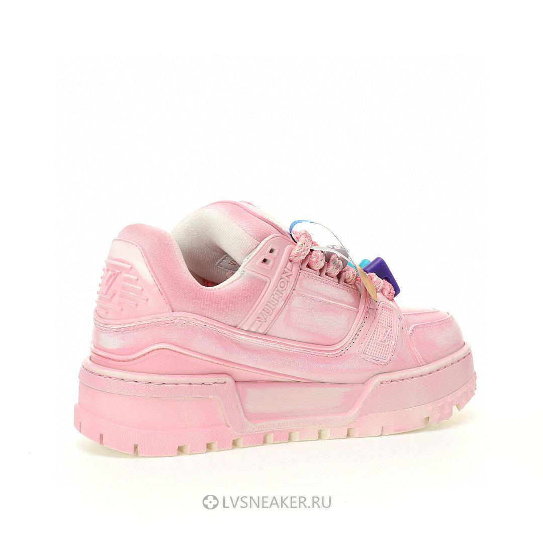 Louis Vuitton LV Trainer Maxi "Pink Valentines Day" 1AD6BZ-2 Sneakers