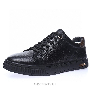 Louis Vuitton LV Luxembourg "Monogram Black Brown" 1A4PAX-2 Sneakers