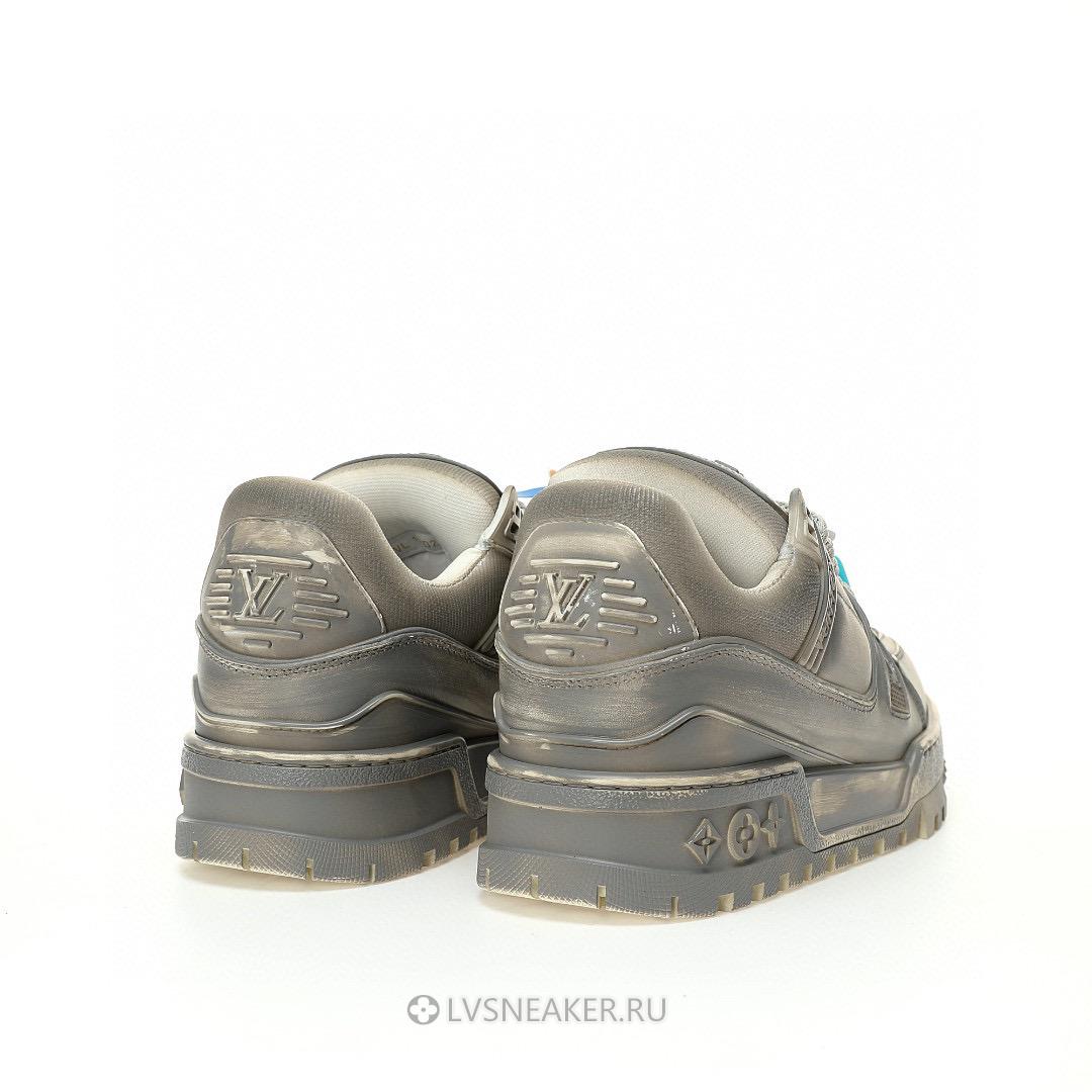 Louis Vuitton LV Trainer Maxi "Valentines Day Grey" 1AD6BZ-3 Sneakers