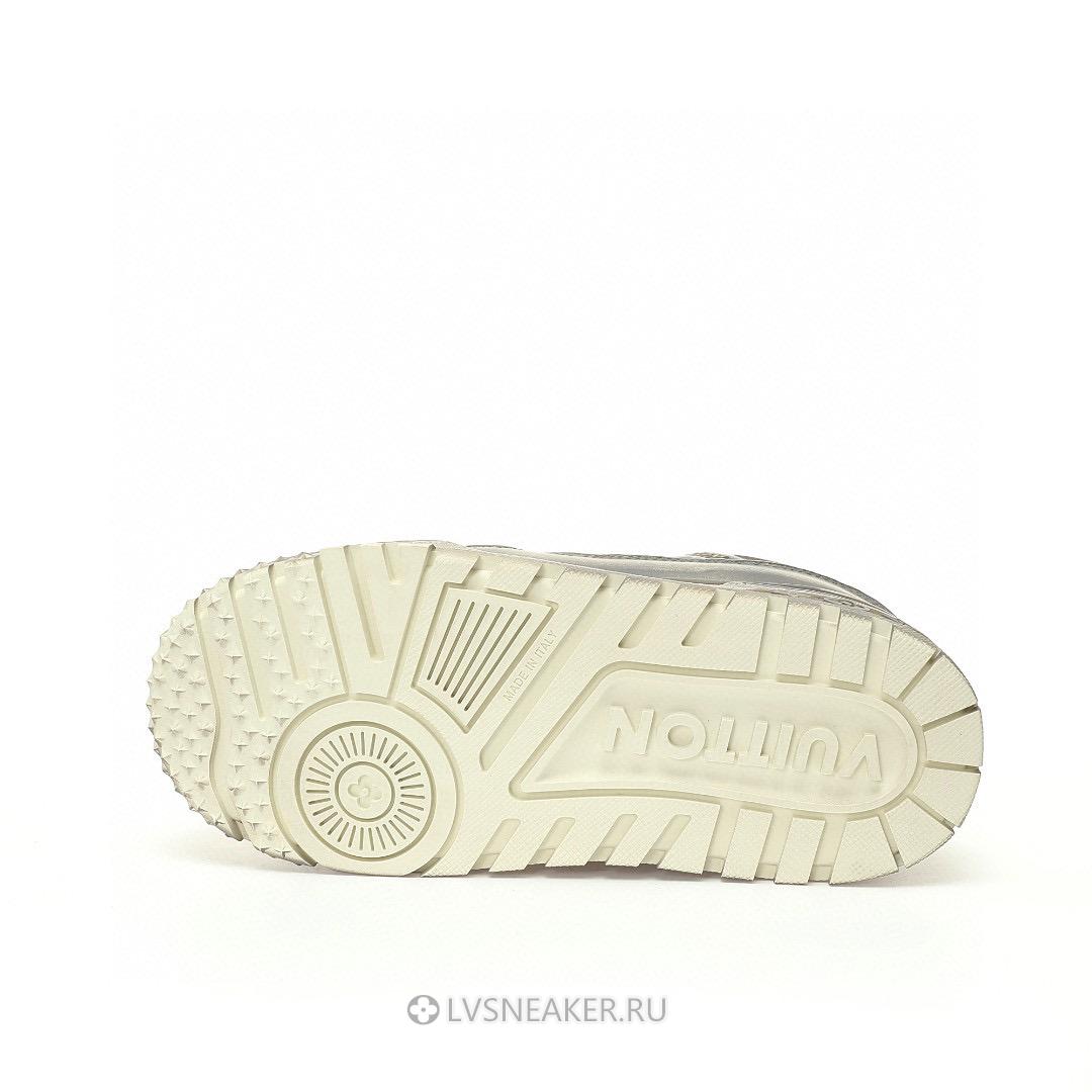 Louis Vuitton LV Trainer Maxi "Valentines Day Grey" 1AD6BZ-3 Sneakers
