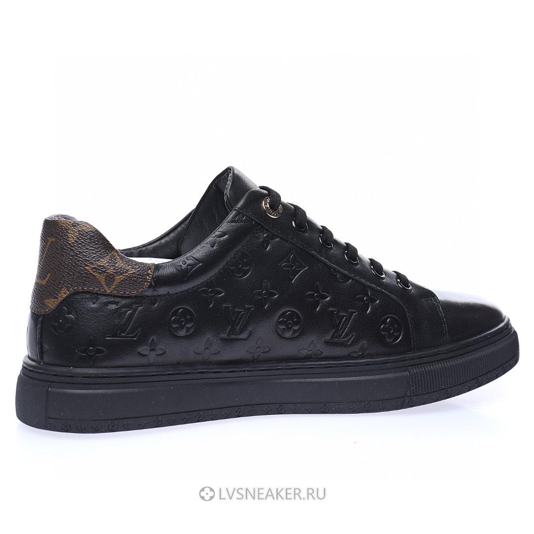 Louis Vuitton LV Luxembourg "Monogram Black Brown" 1A4PAX-2 Sneakers