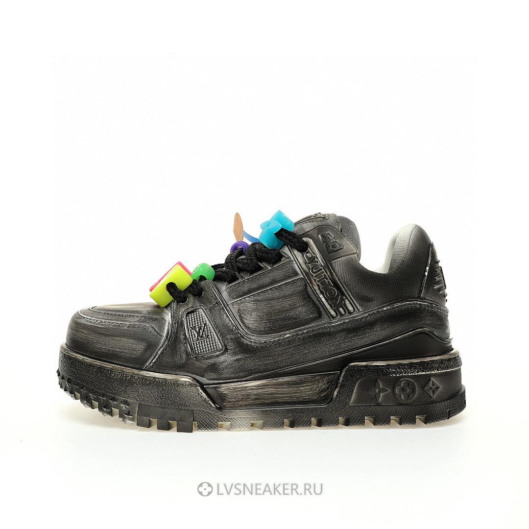 Louis Vuitton LV Trainer Maxi "Valentines Day Black" 1AD6BZ-4 Sneakers