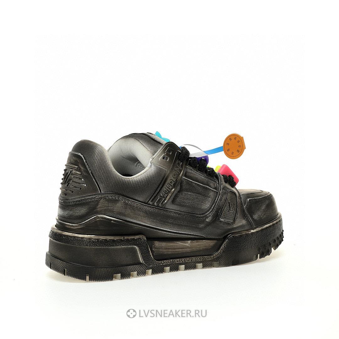 Louis Vuitton LV Trainer Maxi "Valentines Day Black" 1AD6BZ-4 Sneakers