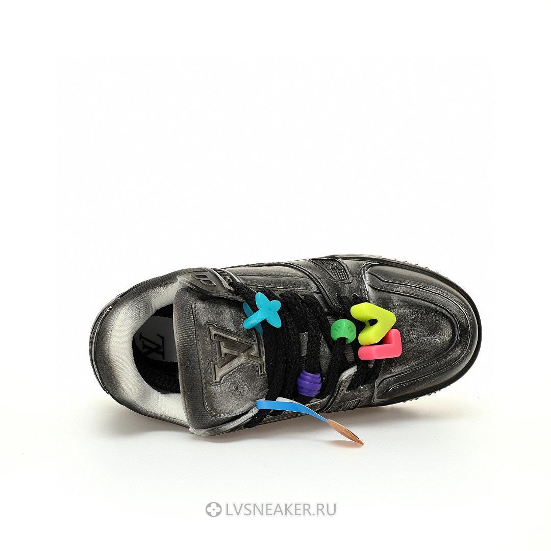 Louis Vuitton LV Trainer Maxi "Valentines Day Black" 1AD6BZ-4 Sneakers